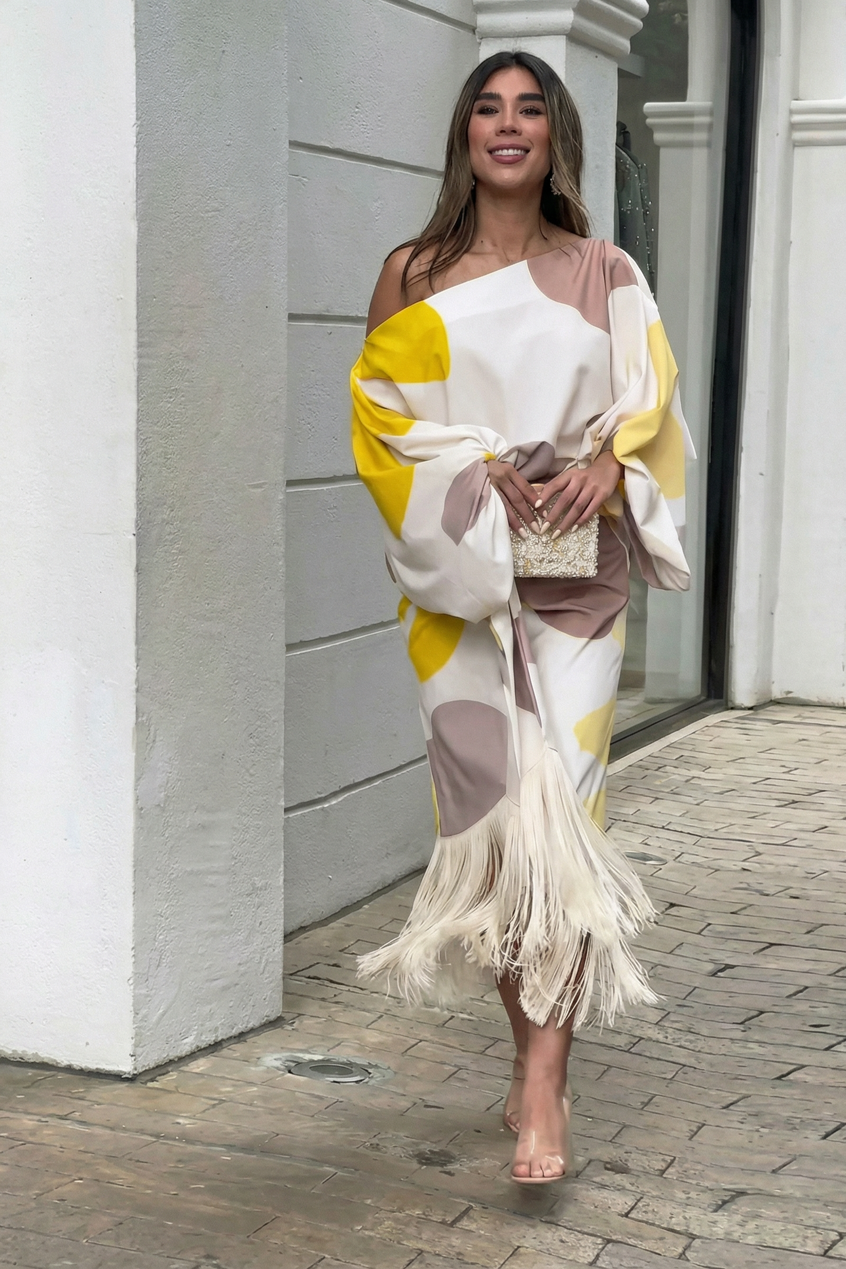 The Capri | Conjunto de dos piezas con flecos