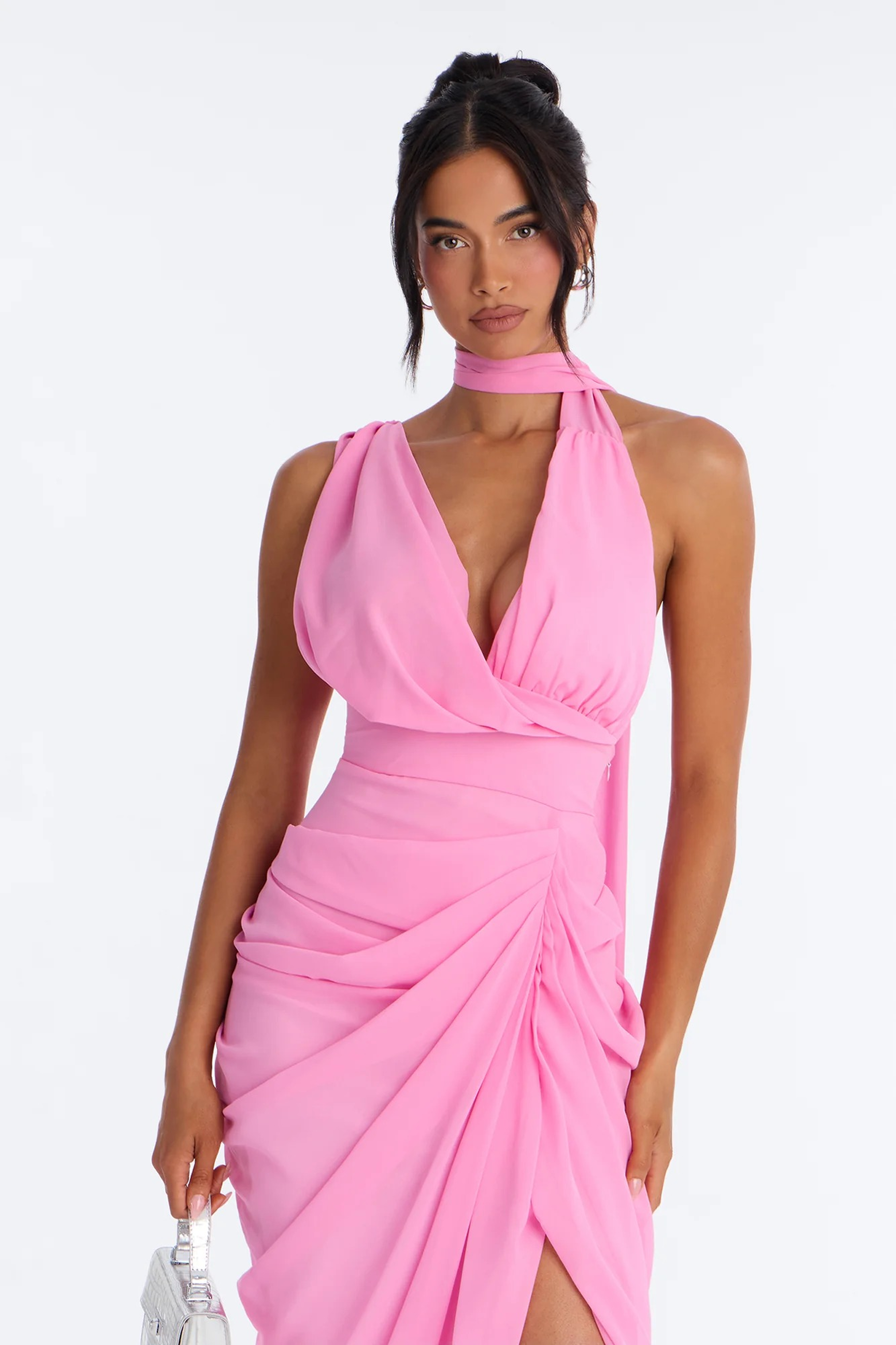 The Positano Dress | Vestido Rosa Flamenco