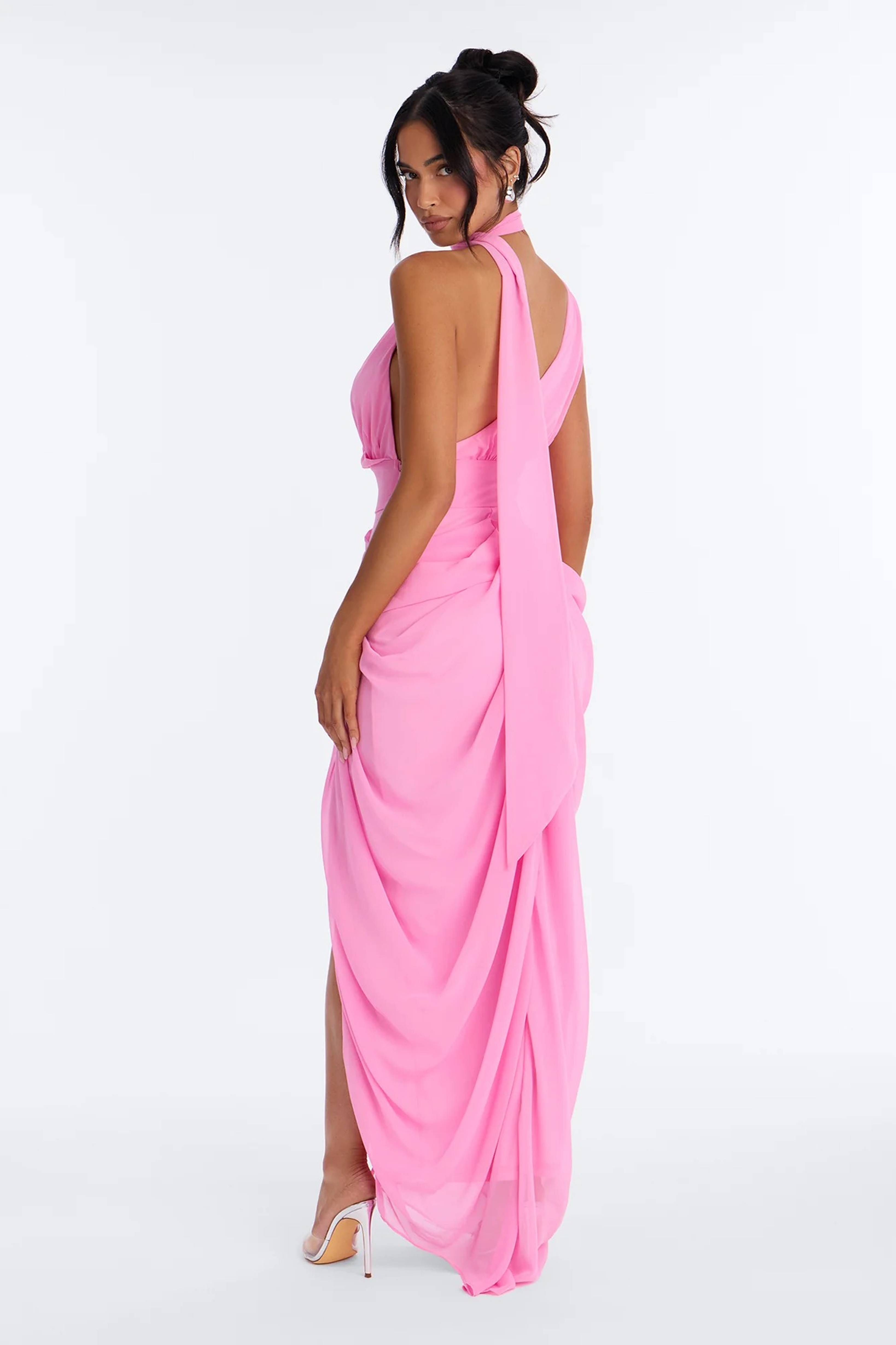 The Positano Dress | Vestido Rosa Flamenco